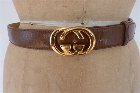 vintage gucci belt brown|vintage Gucci belt women's.